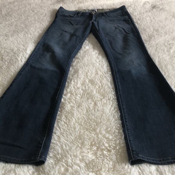 Paige Skyline Jeans Boot Flare SZ 27 Premium Brand Denim - Picture 1 of 12